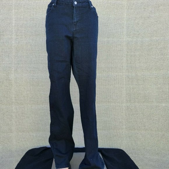 Women's Michael Kors Wide Leg Jeans W16 - Picture 2 of 12